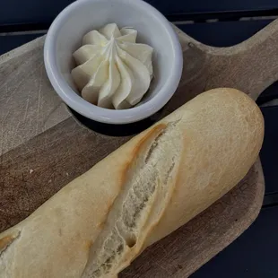 The complimentary bread and butter is so good!