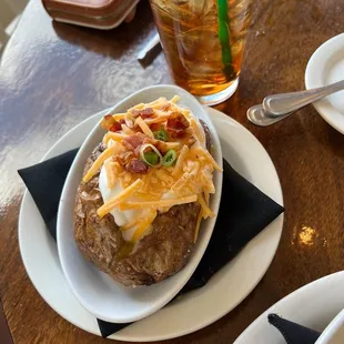 Side- baked potato