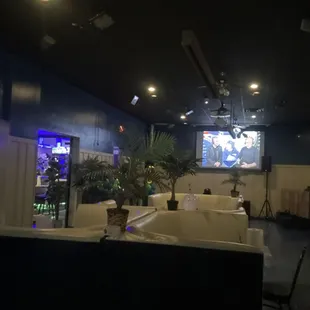 Back bar! Front bar closed. Restaurant is EMPTY!!!!