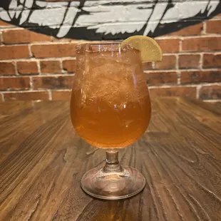 "Teenie Weenie Peach Tea MarTEAni"