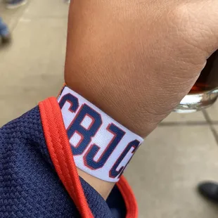 Bracelets used to turn beer on