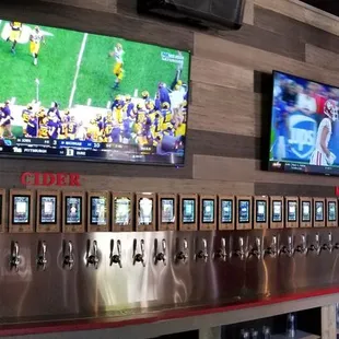 Beer, wine, mead, cider, kombucha - all self serve.