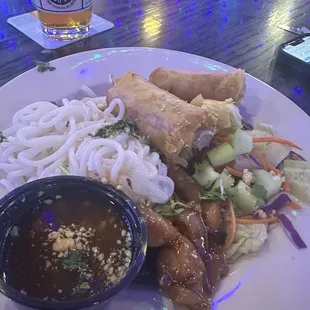 Half order of the oriental salad. One of my favs.