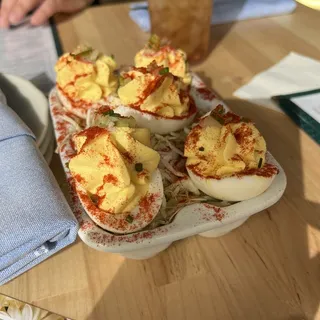 Deviled Farm Eggs