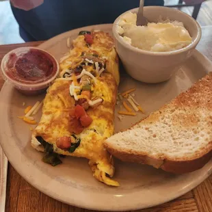 Vegie omelet