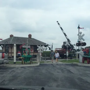 There is also a small museum across from the restaurant.