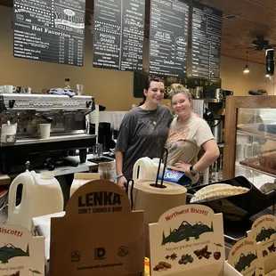 The staff are cheerful and friendly.