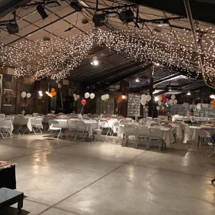 Whistle Stop was a great location for a Sweet Sixteen