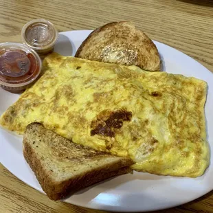 Everything about the omelettes here is perfect! :D