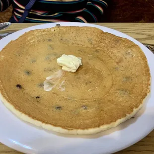 Enormous blueberry pancake. 10/10