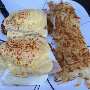 French Benedict Croissant