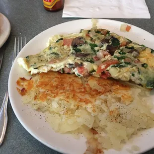 Veggie Egg White Omelette