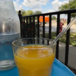 That's good OJ! Homemade