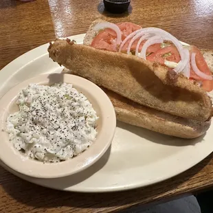 Lake Erie Perch Sandwich