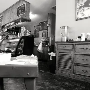 black and white photograph