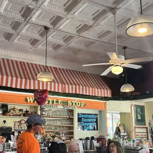 The front of the diner