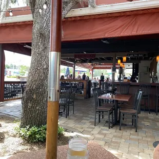 Main seating area