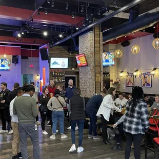 a large group of people