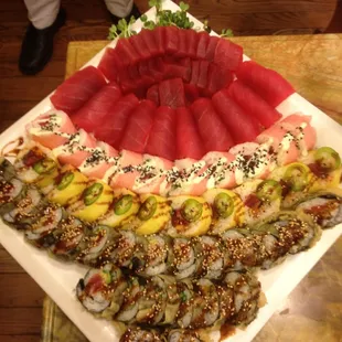 Look at the color of that tuna!