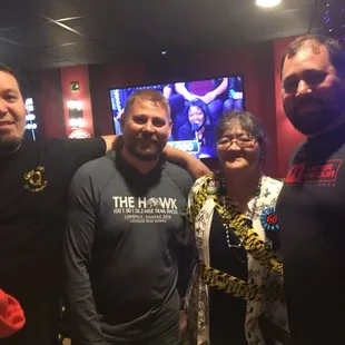 Golden Q owner and 3 sons.