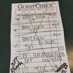 $9.00 charged for what the Togo menu said $5.50