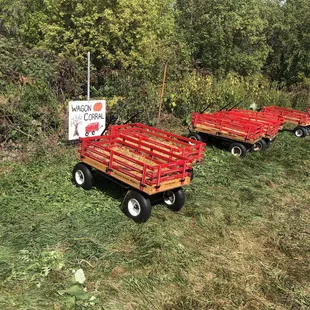 Cute wagons for your haul or littles