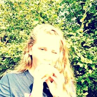 Apples fresh off the tree