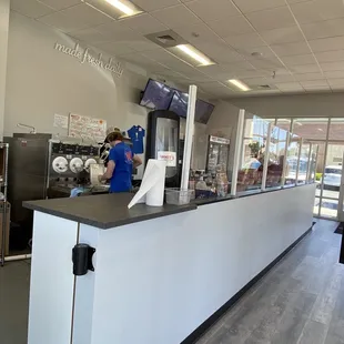 Pick up area