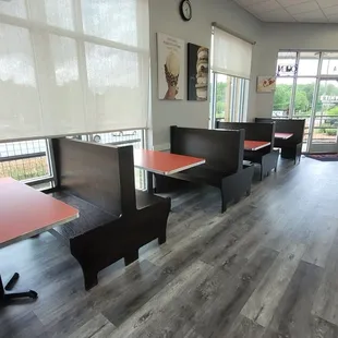 sushi and sashimi, interior