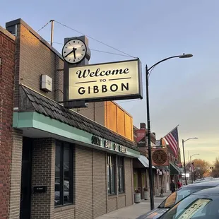 Right on First Street.