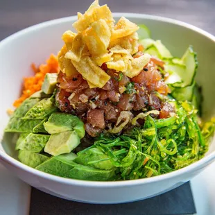 Ahi Tuna Poke Bowl