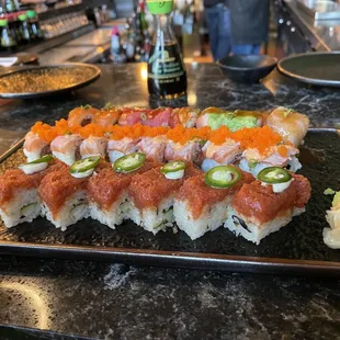 Pressed Spicy Tuna Roll