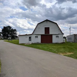 White Acres old barn with even older and unpleasant bath/showers