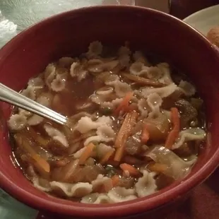Beef noodle soup