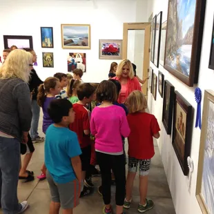 Gallery open daily, a resource for both tours and ongoing classes