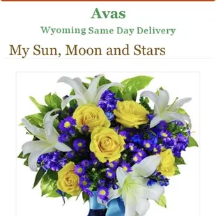 Flowers I ordered