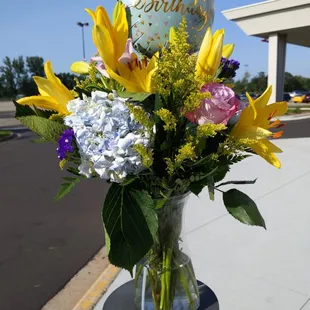 Flowers my daughter received