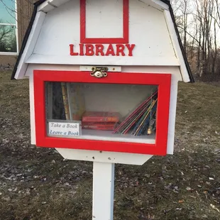 Little Free Library-in front of Y