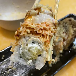 Volcano roll