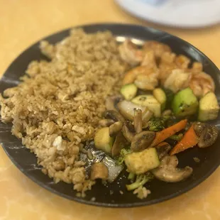 Hibachi shrimp