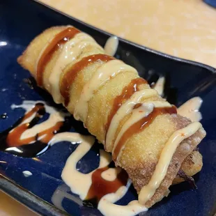 Shrimp in a blanket