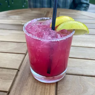 Prickly pear margarita