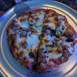 Personal Combo Pizza for $14.50.