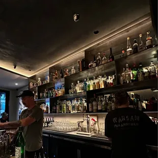Bar area