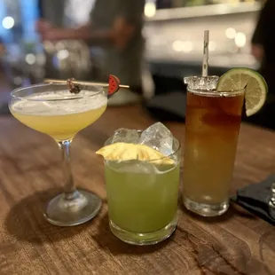 Tea Garden, 131 hearts, Campari Highball