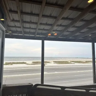 The view from our table!