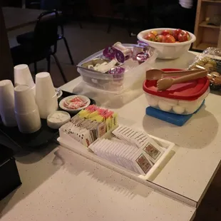 Breakfast- Tea&apos;s, Fruits, and Hard Boiled Eggs
