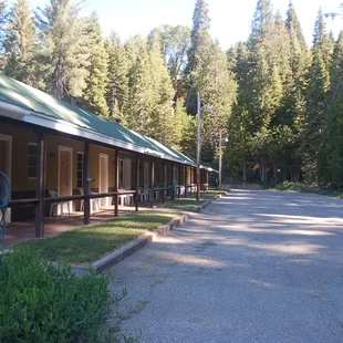 The back of the Motel