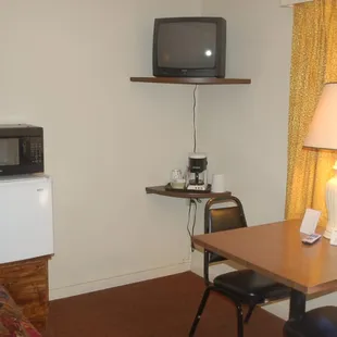 Queen room, facing window.