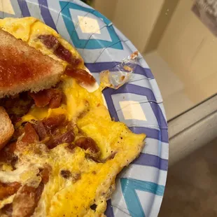 Bacon and Egg Omelette